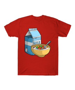 Dice Cereal D20 Funny Dungeons And Dragons DND Lover T-Shirt