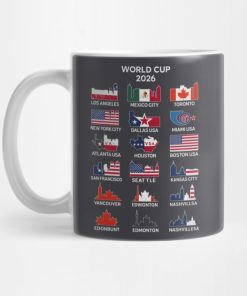 World Cup 2026 Host Cities Mug
