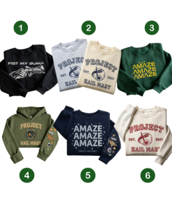 Project Hail Mary Embroidered Shirt Collection