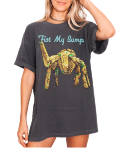 Fist my Bump T-Shirt, Funny Movie Rocky Alien Graphic Tee
