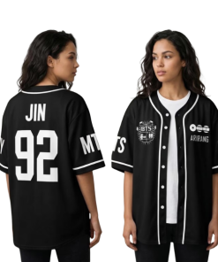 Custom BTS Members Baseball Jersey, BTS World Tour Shirt