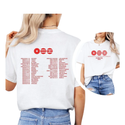 BTS World Tour Shirt Kpop Concert Graphic Tee Unisex