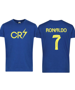Ronaldo Soccer T-Shirt Cristiano Ronaldo #7, 100% Cotton