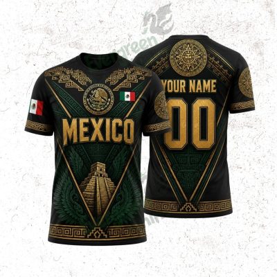 Custom Mexico World Cup 2026 3D Shirt