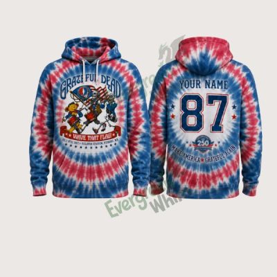 Grateful Dead July 4th 3D Hoodie