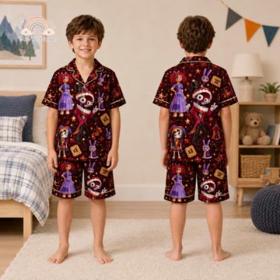 jax pajama set short