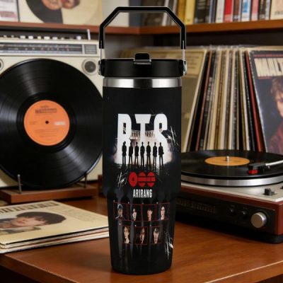 BTS ARIRANG 30oz Stainless Tumbler, Kpop ARMY Insulated Water Bottle