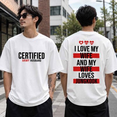 Certified Army Husband 2Sided Shirt