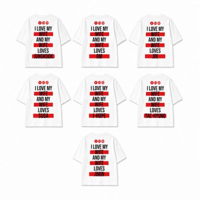My Wife Loves BTS Tshirt