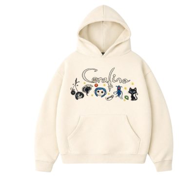 Coraline Hoodie Washed Cotton T-Shirt
