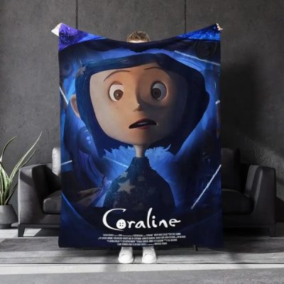 Coraline Graphic Blanket