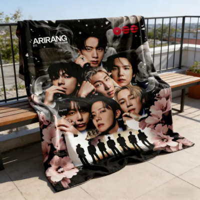 BTS Fleece Blanket