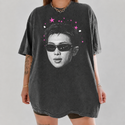 BTS RM Namjoon Vintage Graphic T-Shirt