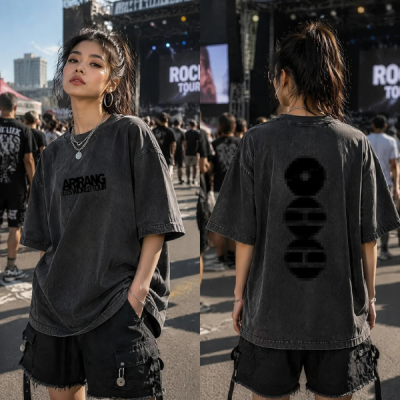 BTS Arirang Tour Vintage Washed T-Shirt