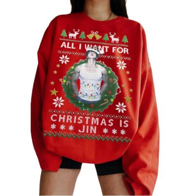 JIN BTS Christmas Shirt