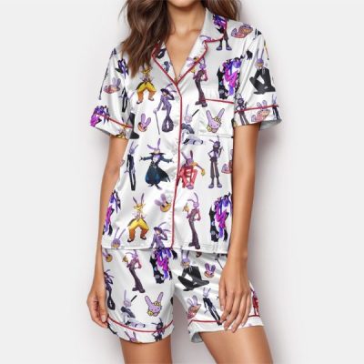 The Amazing Digital Circus Satin Pajamas Set